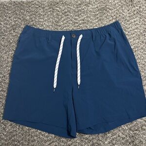 Chubbies Navy Blue Men's Cargo Shorts XXL with 6” inseam